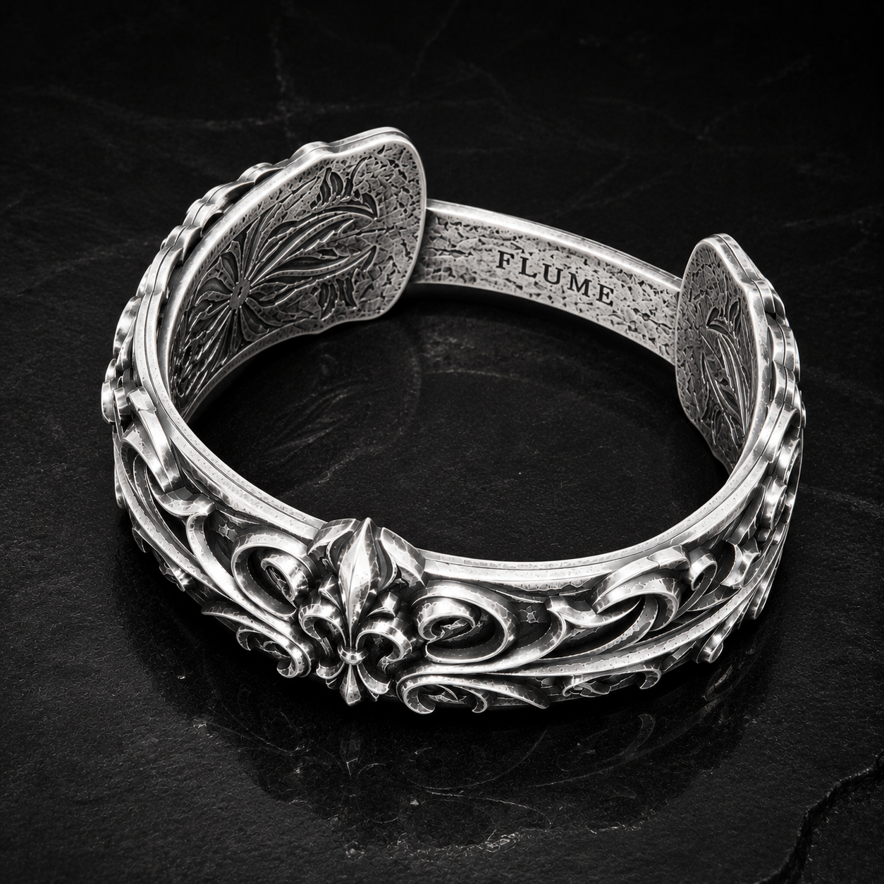 FLUME White Sovereign Fleur Cuff
