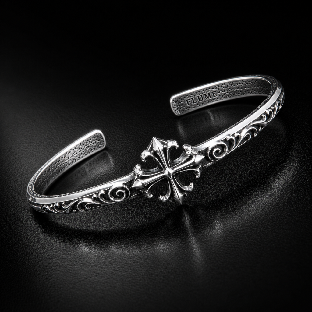 FLUME White Saint Fleur Cuff