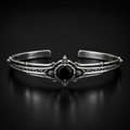 FLUME Obsidian Crown Cuff