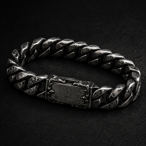 FLUME Gothic Cuban Link Bracelet