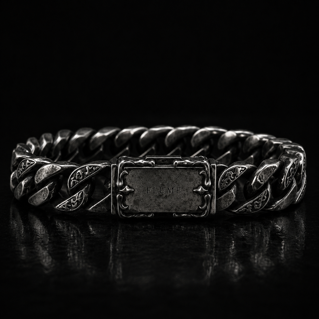 FLUME Gothic Cuban Link Bracelet