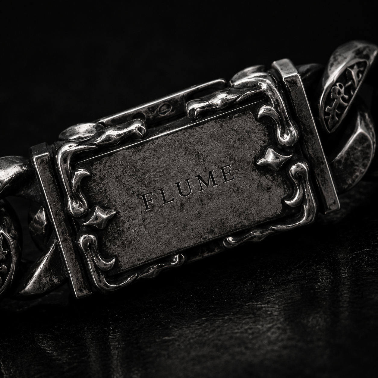 FLUME Gothic Cuban Link Bracelet