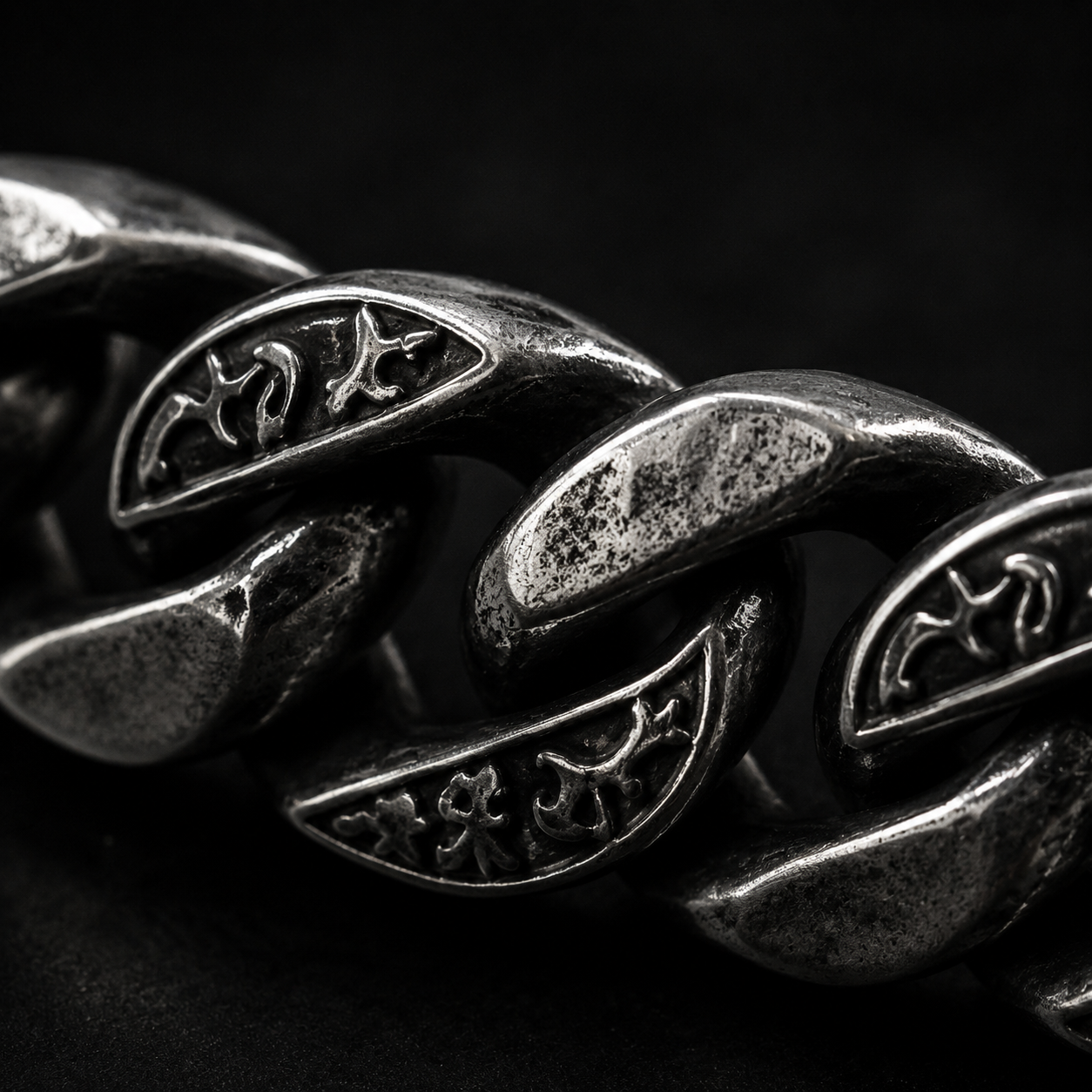 FLUME Gothic Cuban Link Bracelet