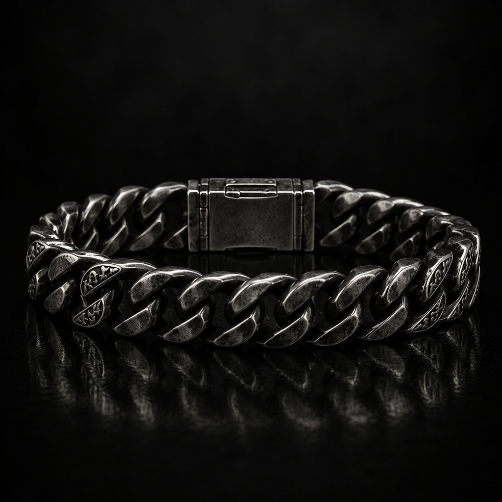 FLUME Gothic Cuban Link Bracelet