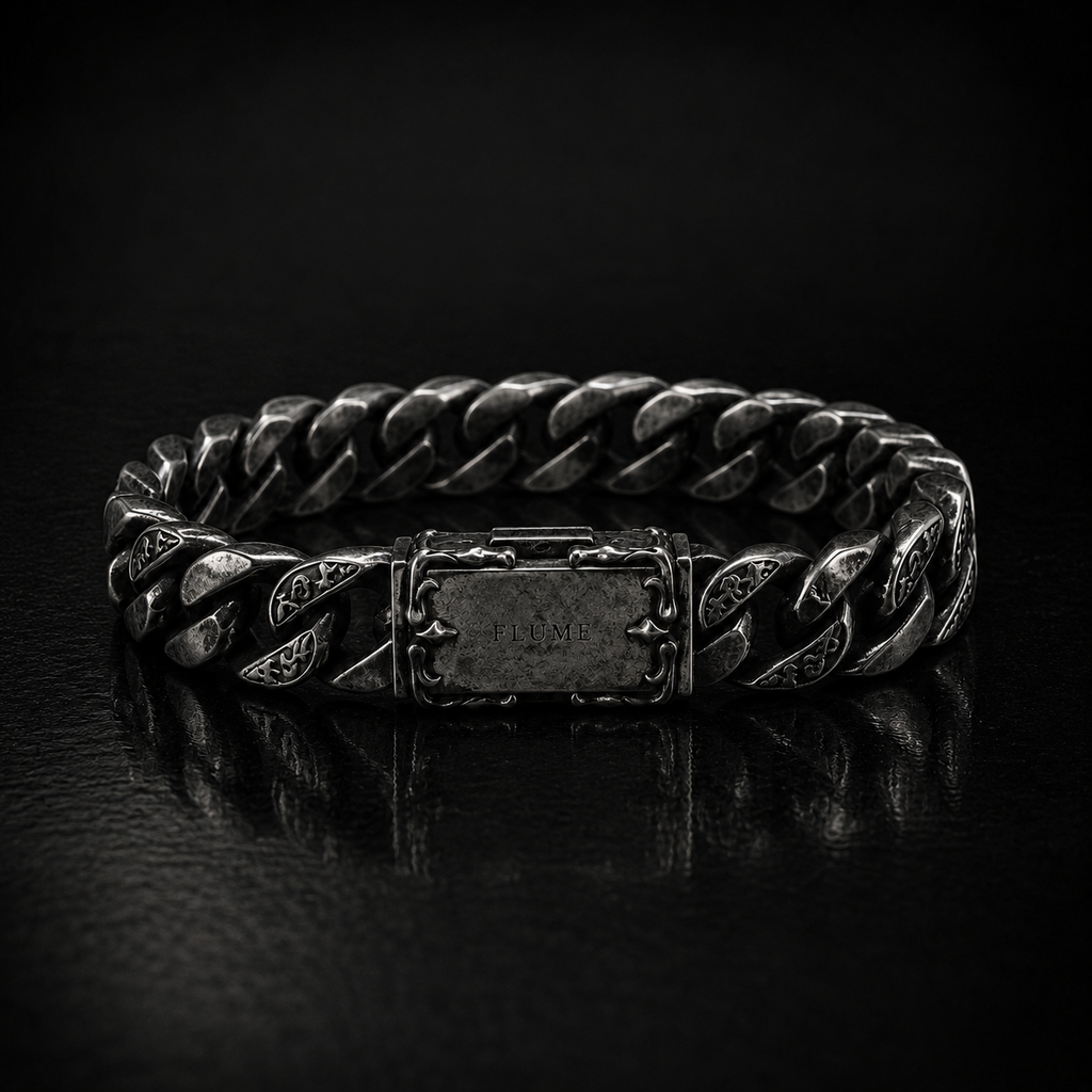FLUME Gothic Cuban Link Bracelet