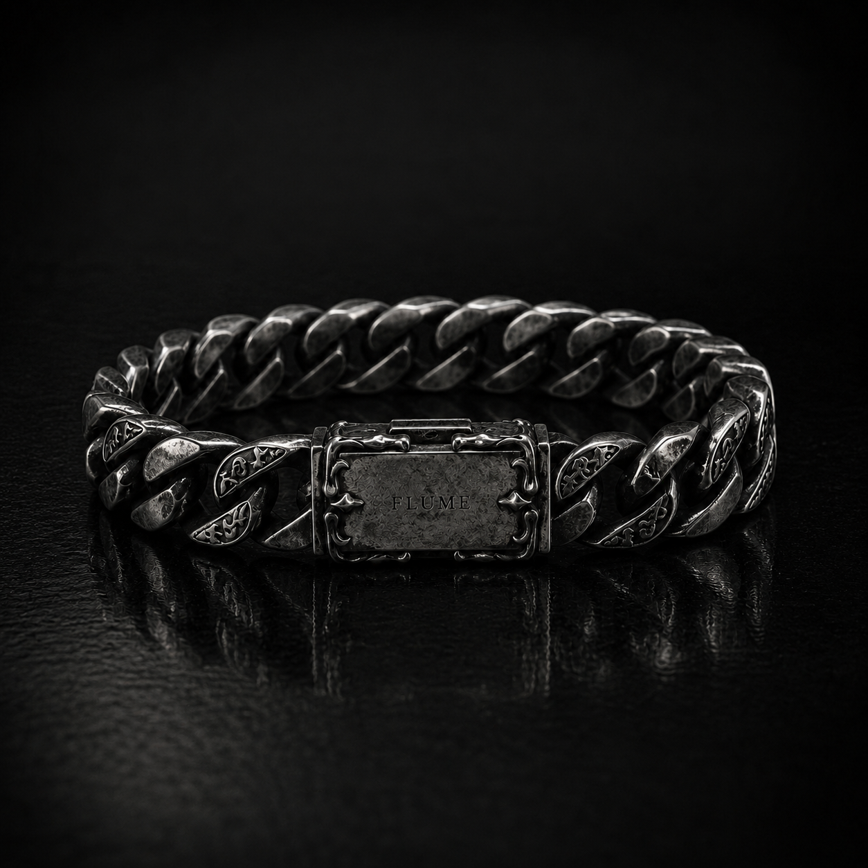 FLUME Gothic Cuban Link Bracelet