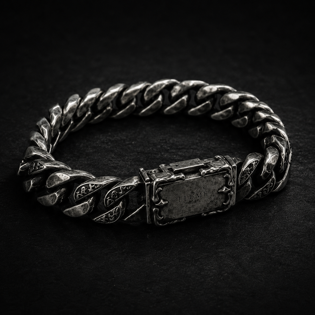 FLUME Gothic Cuban Link Bracelet