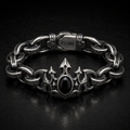 FLUME Obsidian Crown Bracelet
