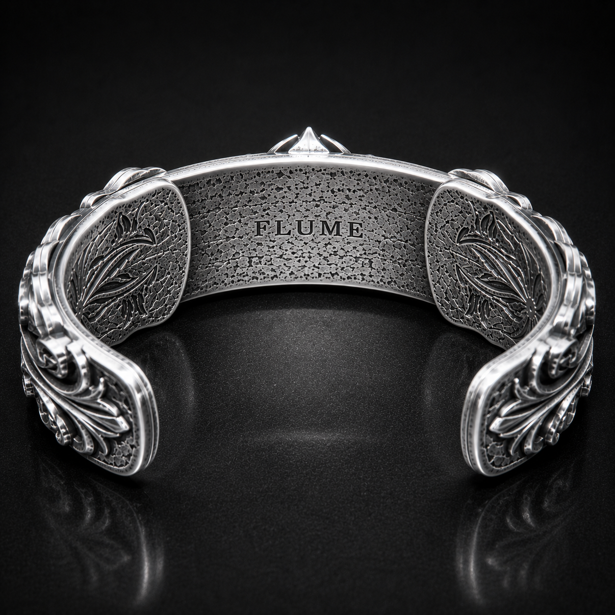FLUME White Sovereign Fleur Cuff