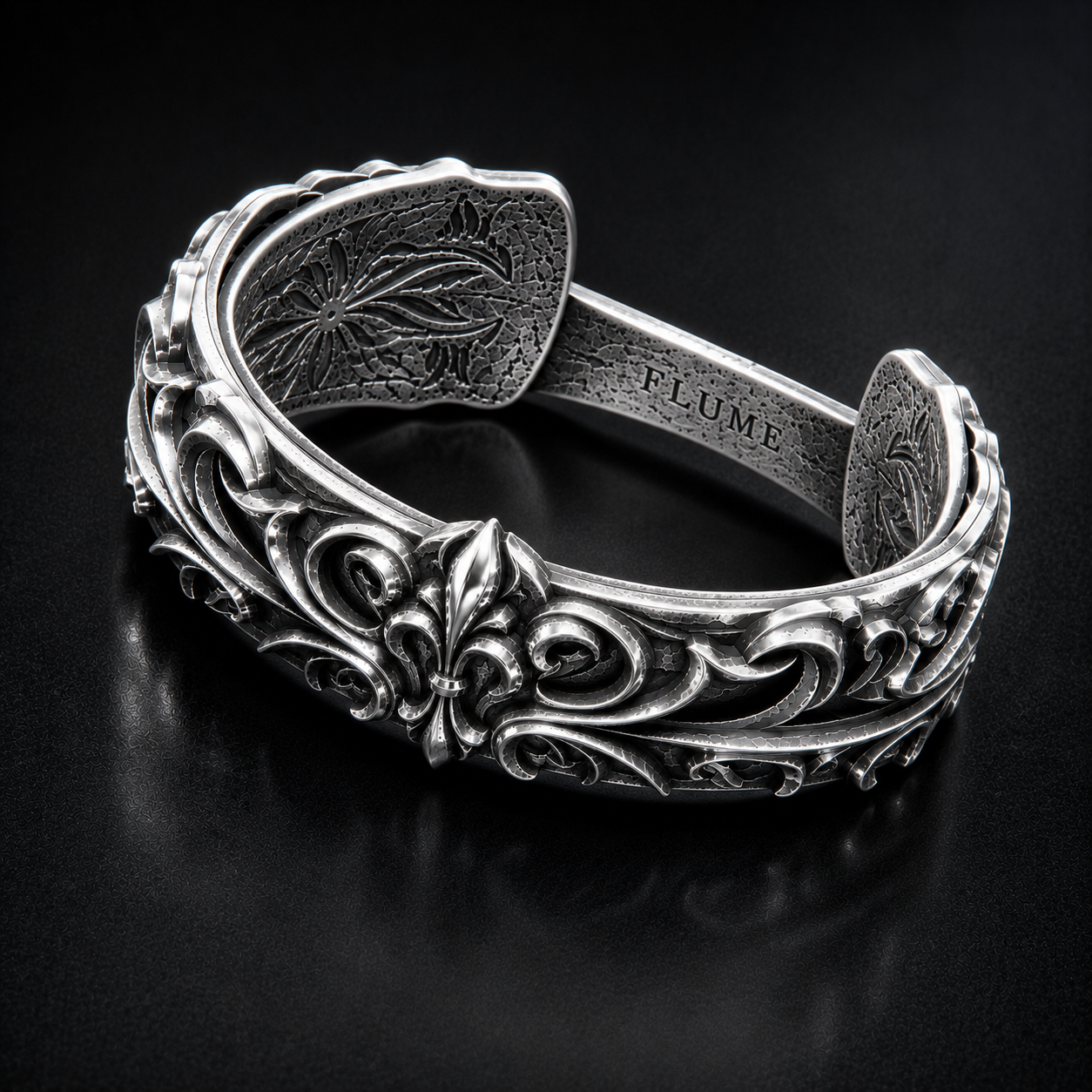 FLUME White Sovereign Fleur Cuff